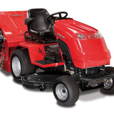Countax A25-50HE tractor including 50″ IBS cutter deck and powered grass collector