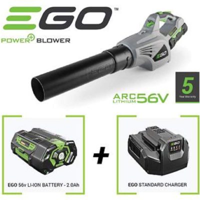 EGO Power + LB5301E Cordless Leaf Blower c/w Battery and Charger