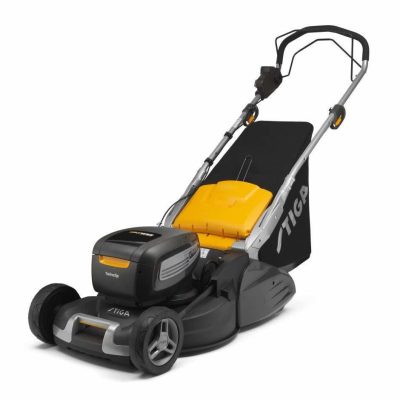 Stiga Twinclip 950e VR Cordless Rear-Roller Lawn Mower Kit (Inc Batteries & Charger)
